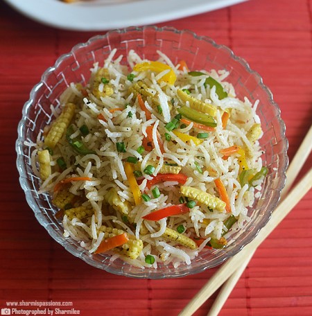 Babycorn Fried Rice