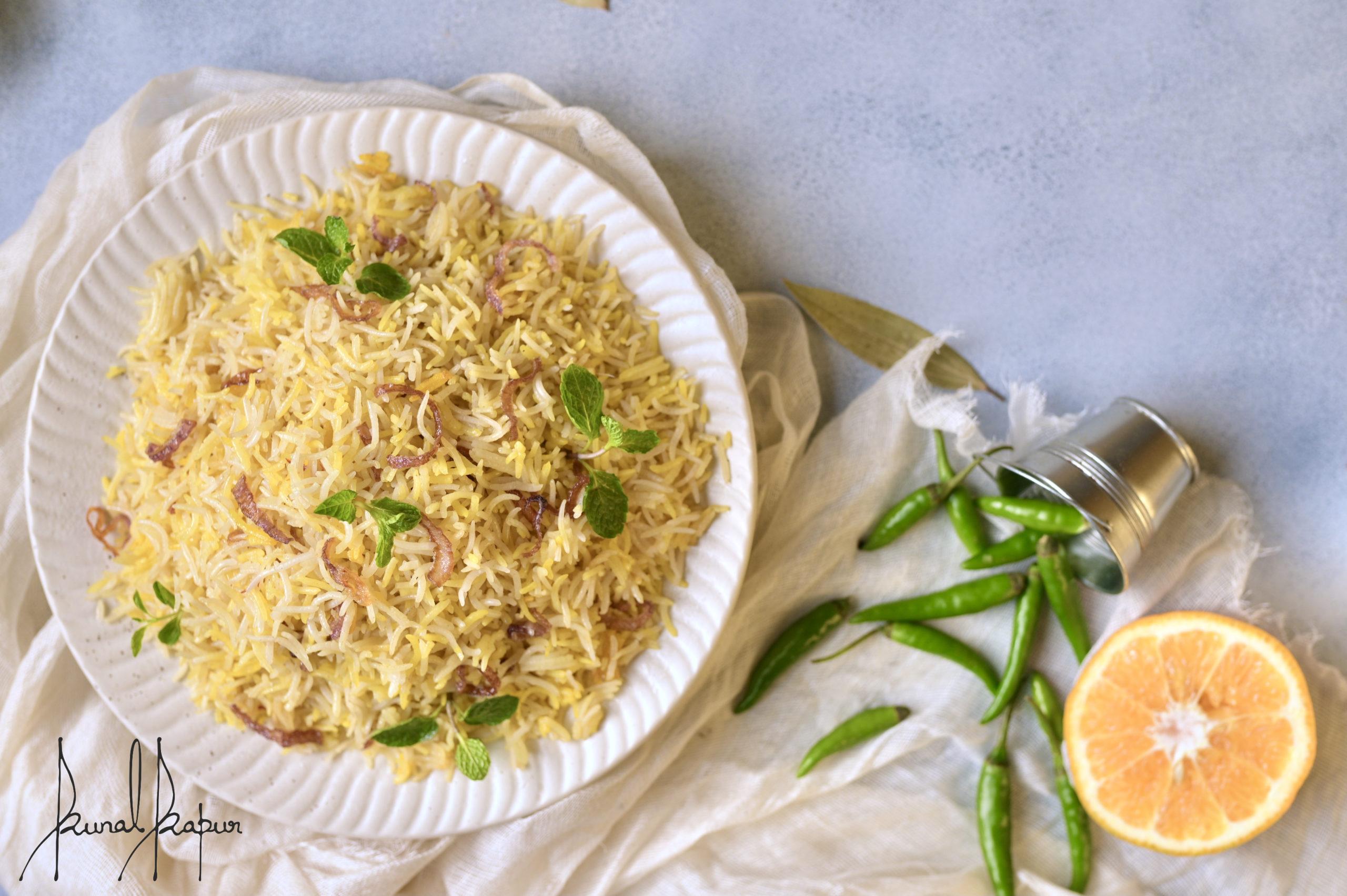 Plain Biryani rice