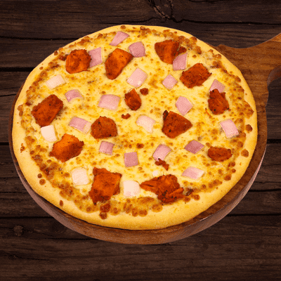 Exotic Chicken pizza